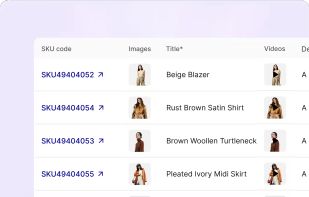 Fynd AI PIM screenshot 1