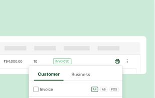 Automated invoice & labelling