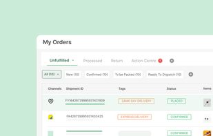 Fynd OMS screenshot 1