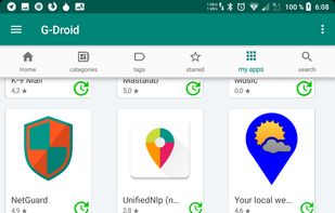 G-Droid screenshot 1
