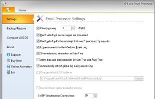 G-Lock Email Processor screenshot 1