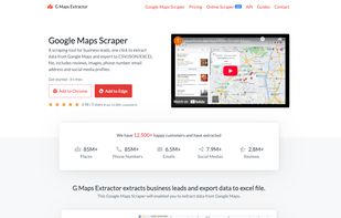 G Maps Extractor screenshot 1