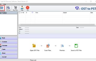 GAEL OST to PST Software screenshot 1