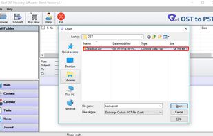 GAEL OST to PST Software screenshot 2