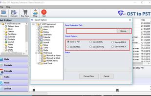 GAEL OST to PST Software screenshot 1