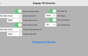Gagagu VR-Streamer screenshot 1