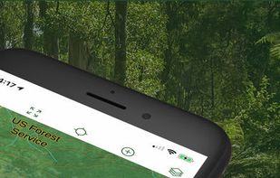Gaia GPS screenshot 1