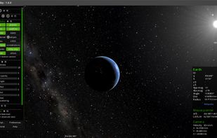 Gaia Sky screenshot 1