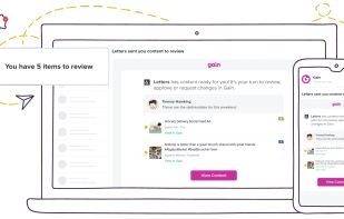 Approvers access their content securely from their email in any device, without needing a password.
