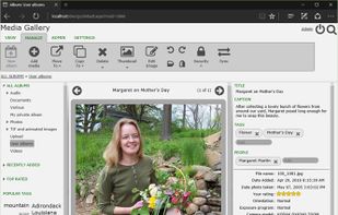 Gallery Server screenshot 2