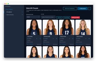 Headshot indexing page