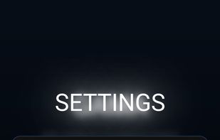 Settings / Dark Mode