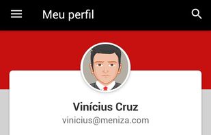 Profile screen