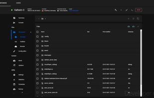 File manager built-in to the instance manager