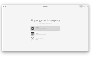 GameHub supports multiple game sources and services:

    Steam
    GOG
    Humble Bundle
    Humble Trove

Locally installed games can also be added to GameHub.