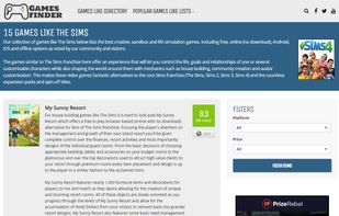 Games Finder screenshot 2