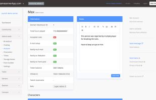 GameServerApp.com screenshot 2
