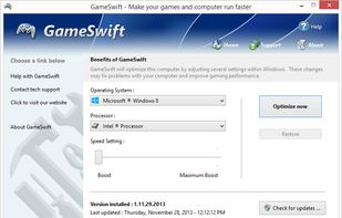 GameSwift screenshot 1