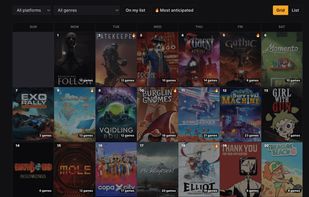 Game Discovery
Discover games by genre, platform and rating, then quickly add them to your personal list.