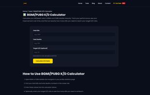 Calculator in action