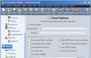 Gammadyne Mailer screenshot 3