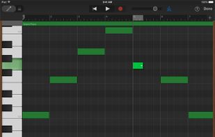 iPad Version: Piano Roll Editor