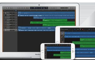 Size comparison between iPhone, iPad, and Macbook