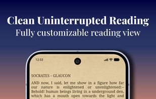 Clean reader with no intreruptions.