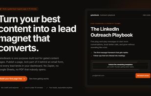 Gatedleads screenshot 1