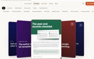 Template library: 100 finished lead magnet templates by format and profession