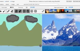 GauGAN2 screenshot 1