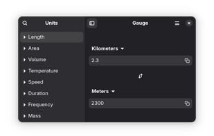 Gauge - Unit Converter screenshot 1