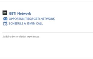 GBTI Email Singature Generator screenshot 1