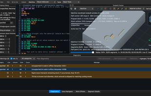 GCodeEdit screenshot 2