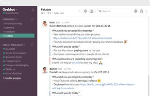 Geekbot screenshot 2