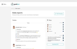 Geekbot screenshot 1