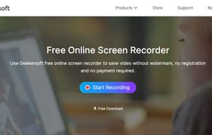 Geekersoft Online Screen Recorder screenshot 2
