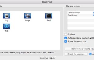 GeekTool screenshot 3