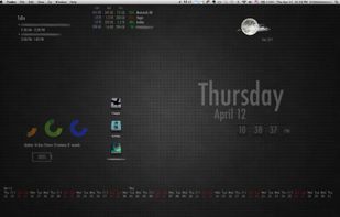 GeekTool screenshot 2