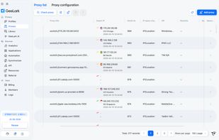 Proxy management tool