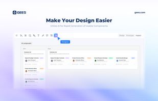 Utilize Al for Generation of Components