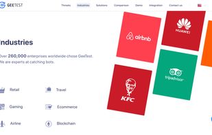 Over 260,000 enterprises worldwide chose GeeTest. We are experts at catching bots.