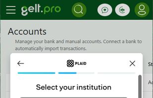 Link Accounts to Bank