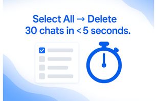Gemini Bulk Delete screenshot 1