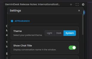 GeminiDesk screenshot 3
