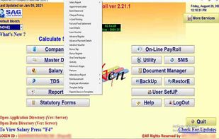 Gen Payroll Software screenshot 2