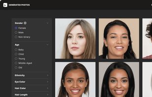 Generated Photos screenshot 2