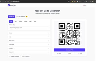 Full custom design QR