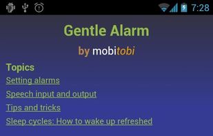 Gentle Alarm screenshot 2