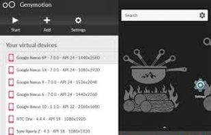 Genymotion screenshot 1
